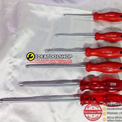 ของแท้!! ไขควง Kingtony [ สี่แฉก + ปากแบน ] ทุกไซส์ ทุกขนาด PH SL รุ่น 1412 1411 ไขควงปากแฉก ไขควงปากแบน PH0 PH1 PH2 PH3